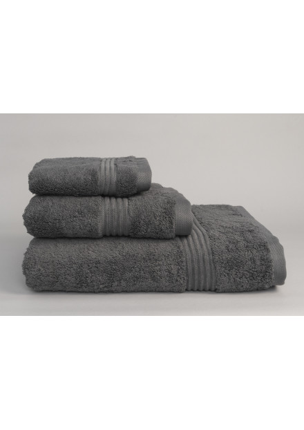 Juego 3 Toallas Gris 600 Gramos
