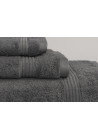 Juego 3 Toallas Gris 600 Gramos